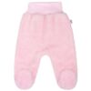 Kép 1/2 - Baba plüss lábfejes nadrág New Baby Nice Bear rózsaszín