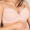 Kép 2/4 - Félig merevítős szoptató melltartó New Baby Eva bézs