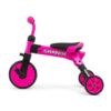 Kép 3/5 - Gyerek háromkerekű bicikli Milly Mally Grande pink