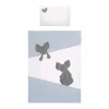 Kép 1/4 - 3-részes ágyneműgarnitúra Belisima Mouse 100x135 kék