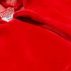 Kép 3/3 - Plüss kapucnis pulóver New Baby Baby piros