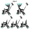 Kép 2/18 - Gyerek tricikli Baby Mix 5az1-ben RELAX 360° rózsaszín