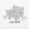 Kép 2/2 - Baba pamut hosszú ujjú body New Baby Cute Bear