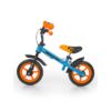 Kép 1/4 - Gyerek futóbicikli Milly Mally Dragon fékkel narancssárga - kék