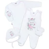 Kép 1/6 - 4 részes szett New Baby cica fehér-rózsaszín