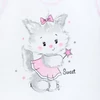Kép 6/6 - 4 részes szett New Baby cica fehér-rózsaszín