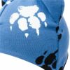 Kép 2/2 - Baba pamut sapka fülekkel New Baby Paw kék