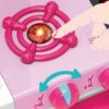 Kép 4/6 - Baby Mix játékkonyha kis szakács + kiegészítők rózsaszín