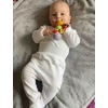 Kép 4/6 - 2-részes baba együttes New Baby Stripes fehér