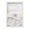 Kép 5/5 - 3-részes baba együttes újszülötteknek New Baby I AM fehér