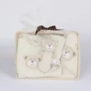 Kép 2/7 - 4 részes baba ajándékszett BIO pamut New Baby bézs
