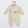 Kép 4/7 - 4 részes baba ajándékszett BIO pamut New Baby bézs