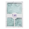 Kép 6/6 - 4-részes baba együttes újszülötteknek New Baby I AM kék