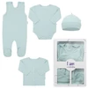 Kép 1/6 - 4-részes baba együttes újszülötteknek New Baby I AM kék
