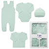 Kép 1/5 - 4-részes baba együttes újszülötteknek New Baby I AM menta