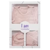 Kép 6/6 - 4-részes baba együttes újszülötteknek New Baby I AM rózsaszín