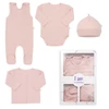 Kép 1/6 - 4-részes baba együttes újszülötteknek New Baby I AM rózsaszín