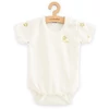 Kép 2/2 - Baba Biopamut rövid ujjú body New Baby Olives