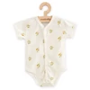 Kép 2/2 - Baba Biopamut rövid ujjú patentos body New Baby Olives