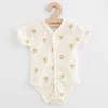 Kép 1/2 - Baba Biopamut rövid ujjú patentos body New Baby Olives