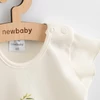 Kép 3/3 - Baba Biopamut rövid ujjú ruha New Baby Olives