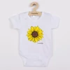 Kép 1/2 - Baba body nyomtatással New Baby  Sunflower - rövid ujjú