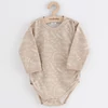 Kép 3/5 - Baba body teljes hosszában patentos New Baby Classic II Lány 3db rózsaszín