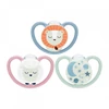 Kép 3/4 - Baba cumi  NUK Space Nights 6-18h 2 db/BOX fiú