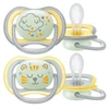 Kép 1/3 - Baba cumi Ultra air Night  Avent +18 hónap - 2 darab