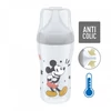 Kép 1/8 - Baba cumisüveg NUK Perfect Match MICKEY Temperature Control 260 ml grey