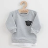 Kép 2/3 - Baba együttes póló és szabadidő nadrág New Baby Brave Bear ABS szürke