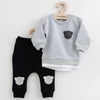 Kép 1/3 - Baba együttes póló és szabadidő nadrág New Baby Brave Bear ABS szürke