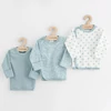Kép 1/4 - Baba ingecske New Baby Classic II Uni 3db menta