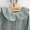 Kép 2/4 - Baba kabátka gombokkal  New Baby Luxury clothing Laura szürke