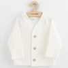 Kép 1/4 - Baba kabátka gombokkal New Baby Luxury clothing Oliver fehér