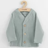 Kép 1/4 - Baba kabátka gombokkal  New Baby Luxury clothing Oliver szürke