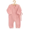 Kép 2/3 - Baba muszlin kezeslábas New Baby pink