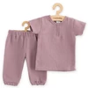 Kép 4/4 - Baba muszlin szett póló és nadrág New Baby lavender