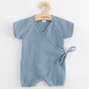 Kép 1/3 - Baba nyári muszlin kezeslábas New Baby blue