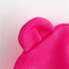 Kép 2/3 - Baba pamut sapka fülekkel New Baby Kids sötét rózsaszín