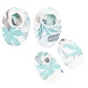 Kép 1/3 - Baba pamut szett-kiscipő és kesztyű New Baby Lovely zöld