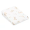 Kép 1/2 - Baba párna huzat - ék alakú New Baby BASIC fehér 30x37 cm bear beige