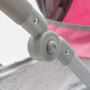 Kép 4/5 - Babakocsi babáknak 2v1  Baby Mix pink-grey