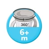 Kép 2/5 - Bájos itató pohár Mini Magic NUK 360° fedéllel zöld