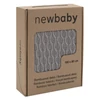 Kép 1/2 - Bambusz kötött takaró New Baby mintával 100x80 cm grey