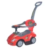 Kép 1/2 - Bébitaxi tolókarral 3az1-ben Baby Mix Mega Car piros (a csomagolás sérült)