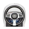 Kép 12/13 - Bébitaxi tolókarral MERCEDES C-Class Deluxe Milly Mally White