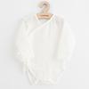 Kép 1/2 - Csecsemő muslin patentos body New Baby Soft dress bézs