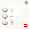 Kép 3/6 - Cumi Perfect Match Nuk Universal  - 2 db