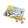 Kép 2/2 - Fa puzzle Viga Tengeri élet